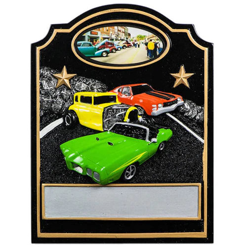 Auto Show Resin Plaque