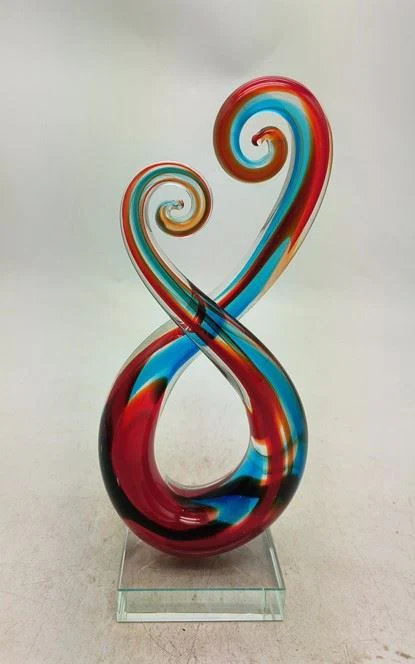 NEW Multi Color Art Glass with Octopus Legs