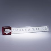 ACCENT DESK NAMEPLATE