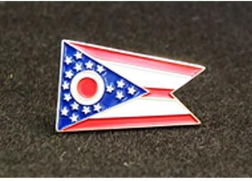Ohio Flag Lapel Pin
