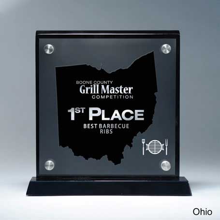 Cut Lucite Ohio Award