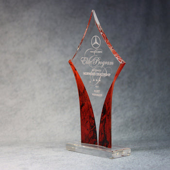 Acrylic Diamond Trophy