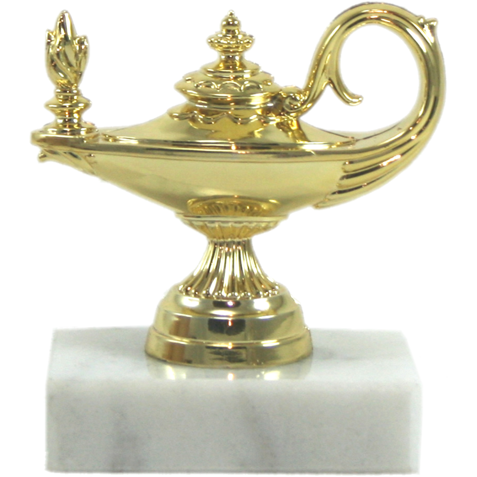 Figure on Marble Base Trophy - 5"